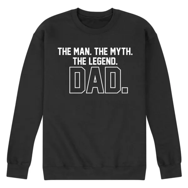 Мужская флисовая толстовка с надписью «The Legend Dad» Licensed Character, черный
Мужская флисовая толстовка с надписью «The Legend Dad» Licensed Character, черный
