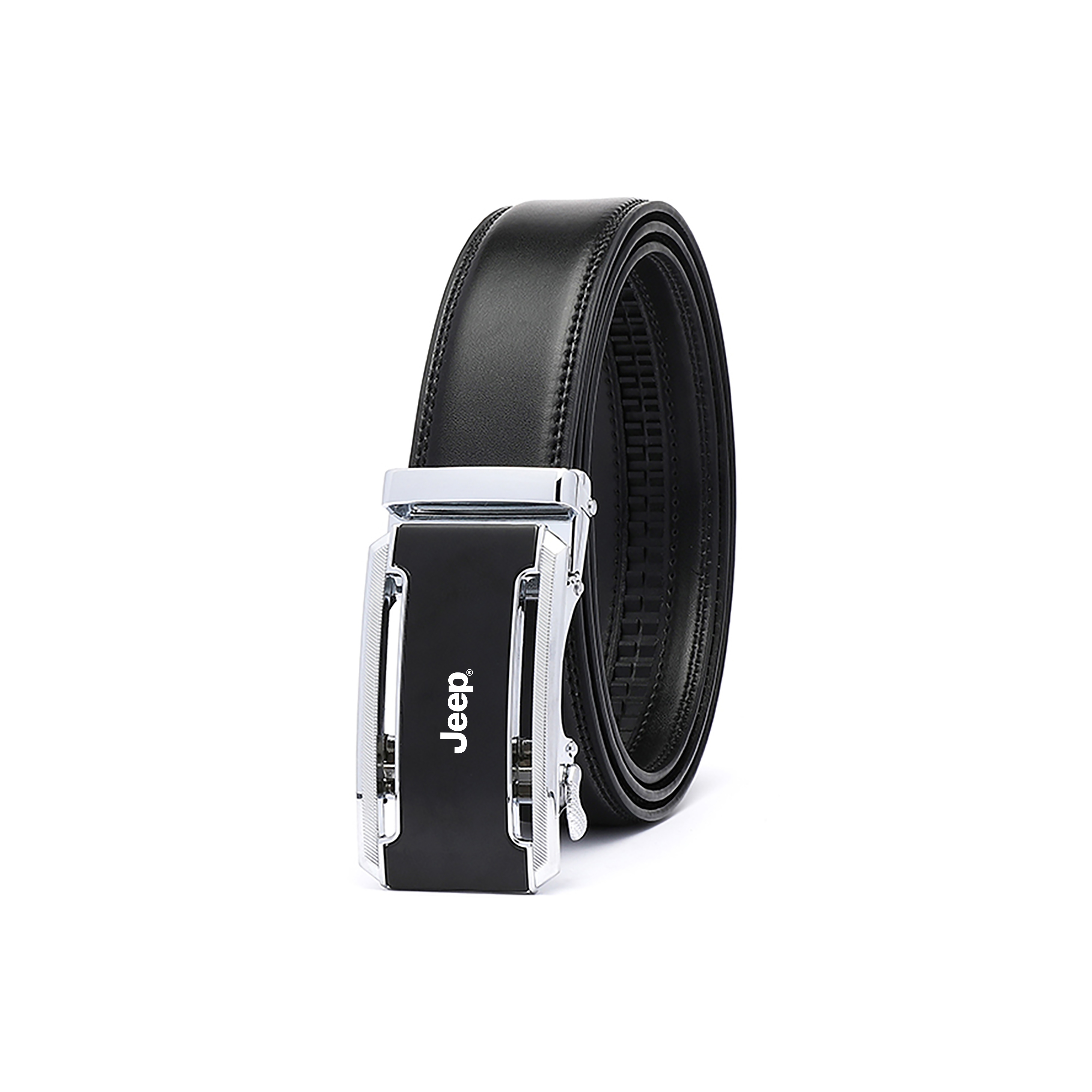 Кожаный ремень из спилка Cow Unisex 3,5 см Jeep, черный
Кожаный ремень из спилка Cow Unisex 3,5 см Jeep, черный