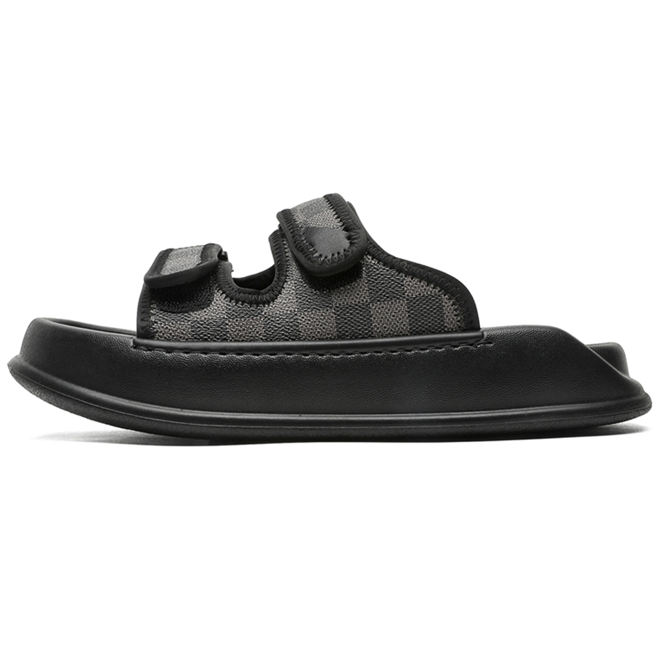 Lanza Тихие противоскользящие сандалии-слайдеры мужские черные 
Lanza Тихие противоскользящие сандалии-слайдеры мужские черные