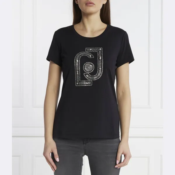 Футболка стандартного кроя Liu Jo, черный
Футболка стандартного кроя Liu Jo, черный