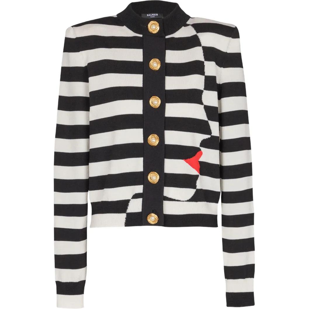 Мариньер кардиган BALMAIN, черный
Мариньер кардиган BALMAIN, черный