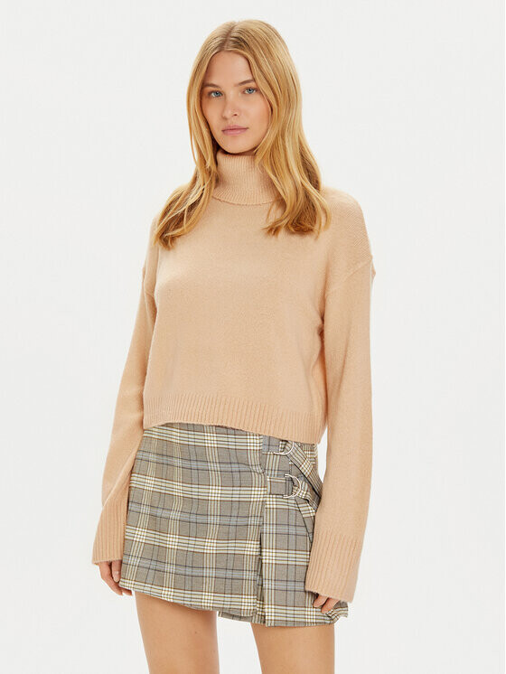 Свитер с высоким воротником обычного кроя Brave Soul, бежевый
Свитер с высоким воротником обычного кроя Brave Soul, бежевый