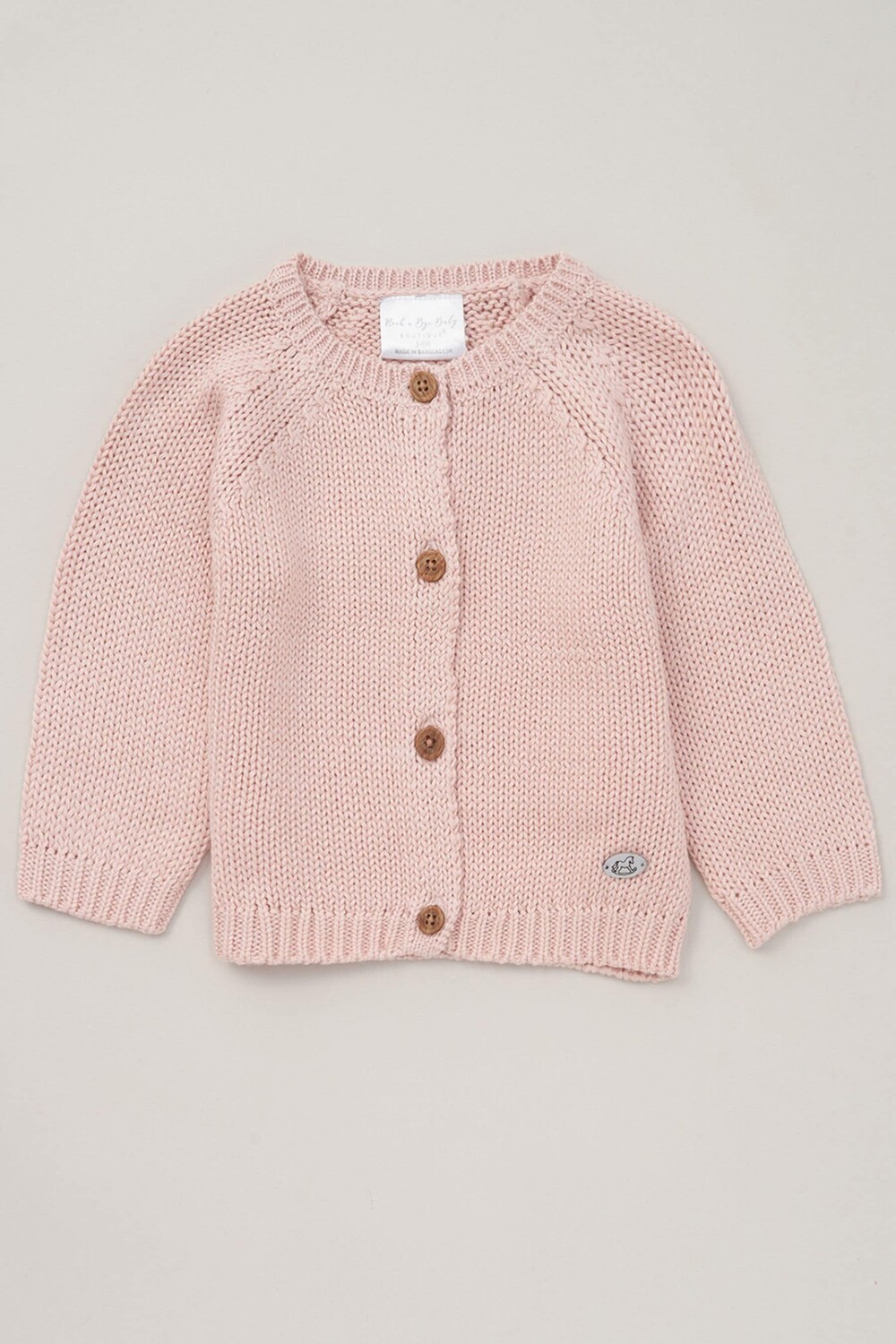 Кардиган из мягкой хлопковой ткани Rock-A-Bye Baby Boutique, розовый
Кардиган из мягкой хлопковой ткани Rock-A-Bye Baby Boutique, розовый