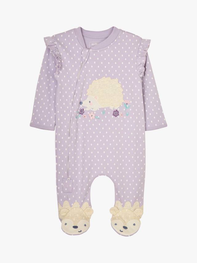 Детский комбинезон из хлопка с ёжиком JoJo Maman Bébé, Lilac
Детский комбинезон из хлопка с ёжиком JoJo Maman Bébé, Lilac