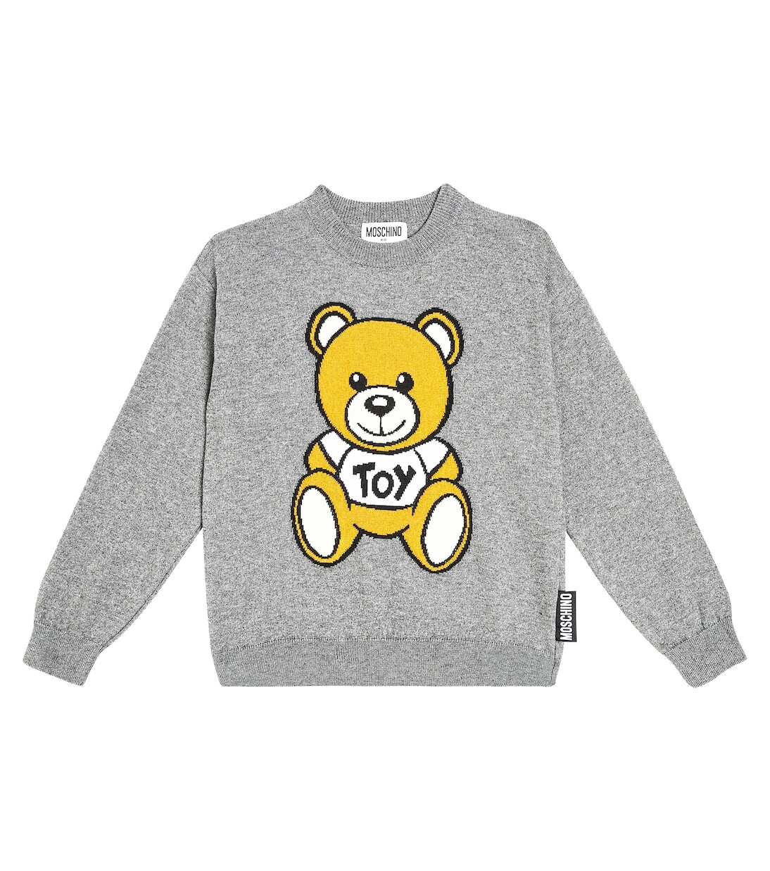 Свитер teddy bear из хлопка и шерсти Moschino Kids, серый
Свитер teddy bear из хлопка и шерсти Moschino Kids, серый