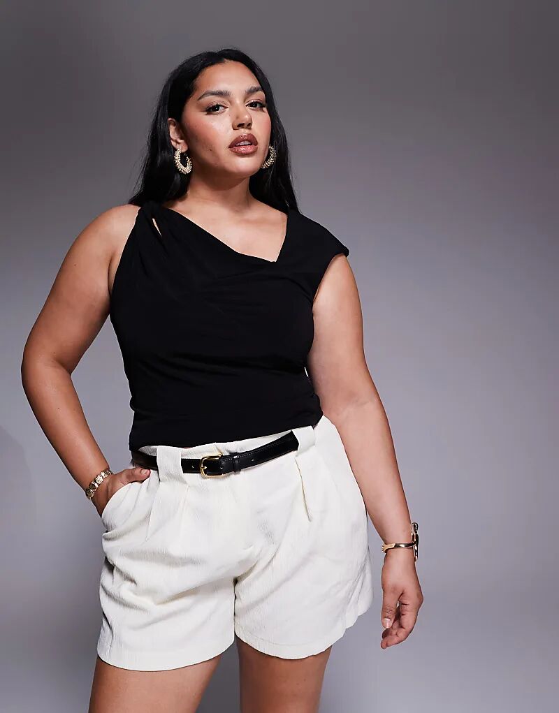 Топ с открытыми плечами и вырезом ASOS DESIGN Curve черного цвета
Топ с открытыми плечами и вырезом ASOS DESIGN Curve черного цвета