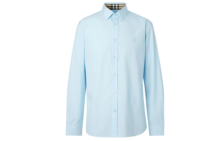 Рубашка мужская светло-синяя Burberry, светло-голубой
Рубашка мужская светло-синяя Burberry, светло-голубой