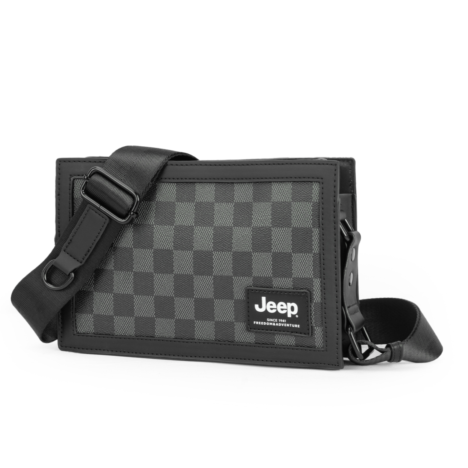 Jeep Повседневная универсальная сумка для фотоаппарата PU, маленькая квадратная сумка, кроссбоди через плечо Regular Unisex Black Plaid
Jeep Повседневная универсальная сумка для фотоаппарата PU, маленькая квадратная сумка, кроссбоди через плечо Regular Unisex Black Plaid
