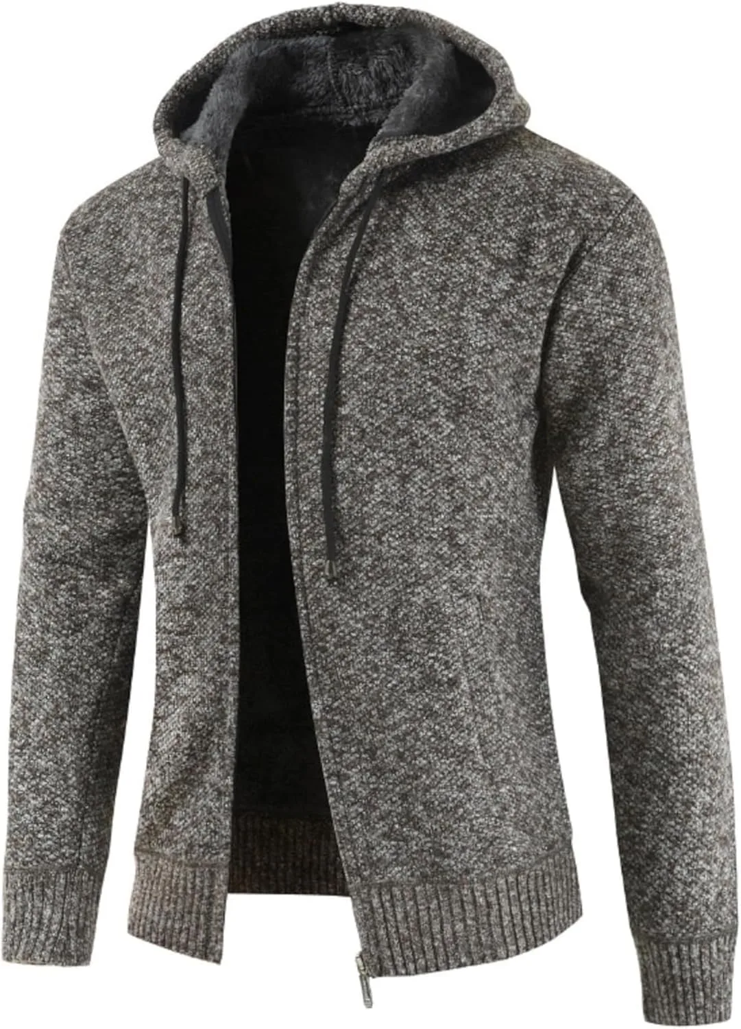 Мужской худи с флисовой подкладкой и молнией
Мужской худи с флисовой подкладкой и молнией