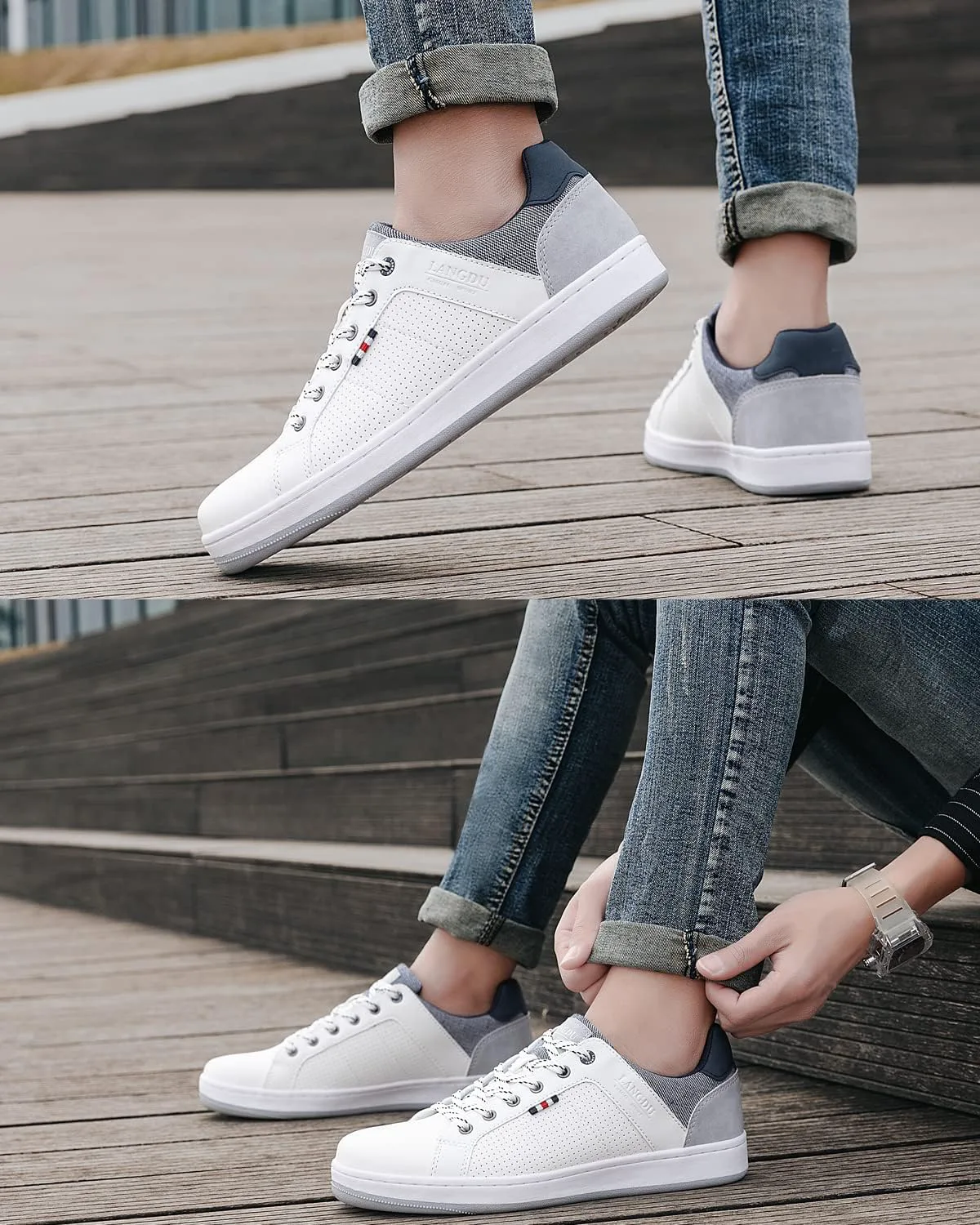 Мужские повседневные кроссовки, модные, дышащие, удобные для ходьбы, размер 8-12 LANGDU, белый
Мужские повседневные кроссовки, модные, дышащие, удобные для ходьбы, размер 8-12 LANGDU, белый