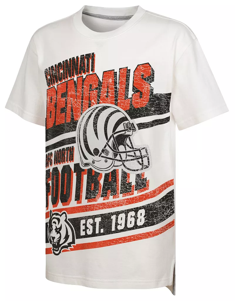 Одежда команды НФЛ Молодежная белая футболка Cincinnati Bengals Get Loud NFL Team Apparel
Одежда команды НФЛ Молодежная белая футболка Cincinnati Bengals Get Loud NFL Team Apparel