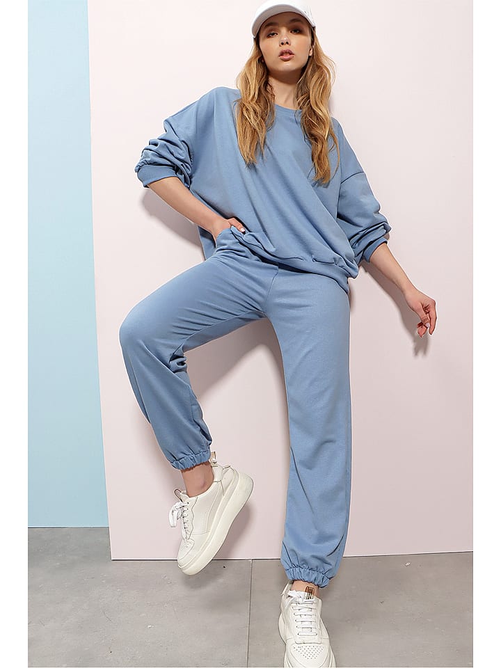 Спортивные штаны trendyol, светло-синий
Спортивные штаны trendyol, светло-синий