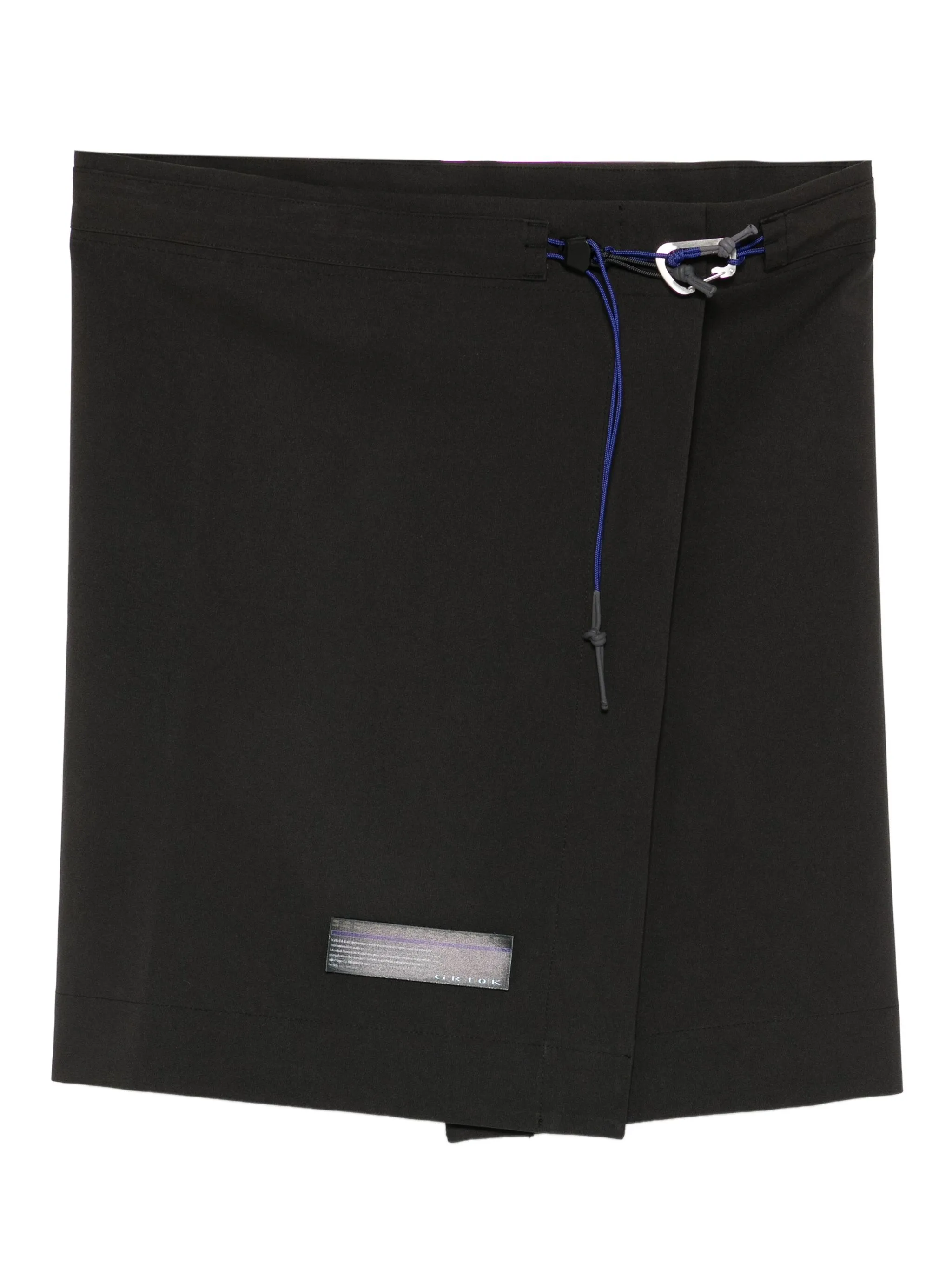 Юбка с запахом на завязках Gr10K, серый
Юбка с запахом на завязках Gr10K, серый