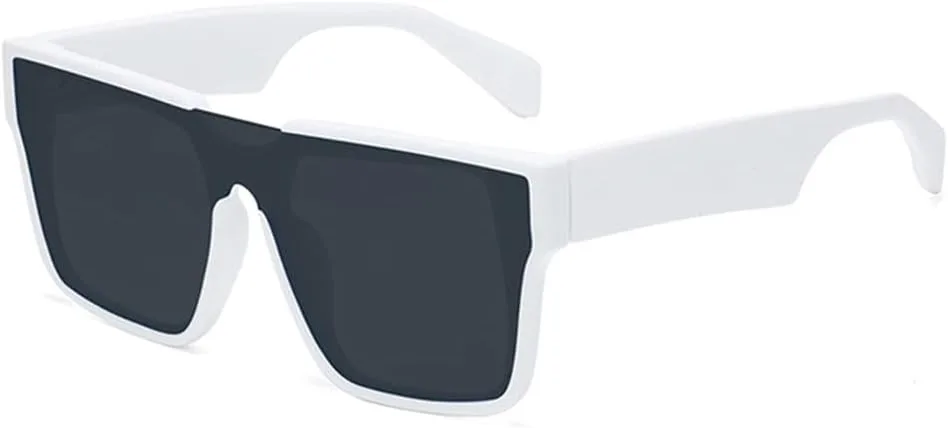 Солнцезащитные очки UV400 с увеличенной панк-оправой и градиентным покрытием для женщин и мужчин, для бега и занятий спортом на открытом воздухе UYPTK, White-black
Солнцезащитные очки UV400 с увеличенной панк-оправой и градиентным покрытием для женщин и мужчин, для бега и занятий спортом на открытом воздухе UYPTK, White-black