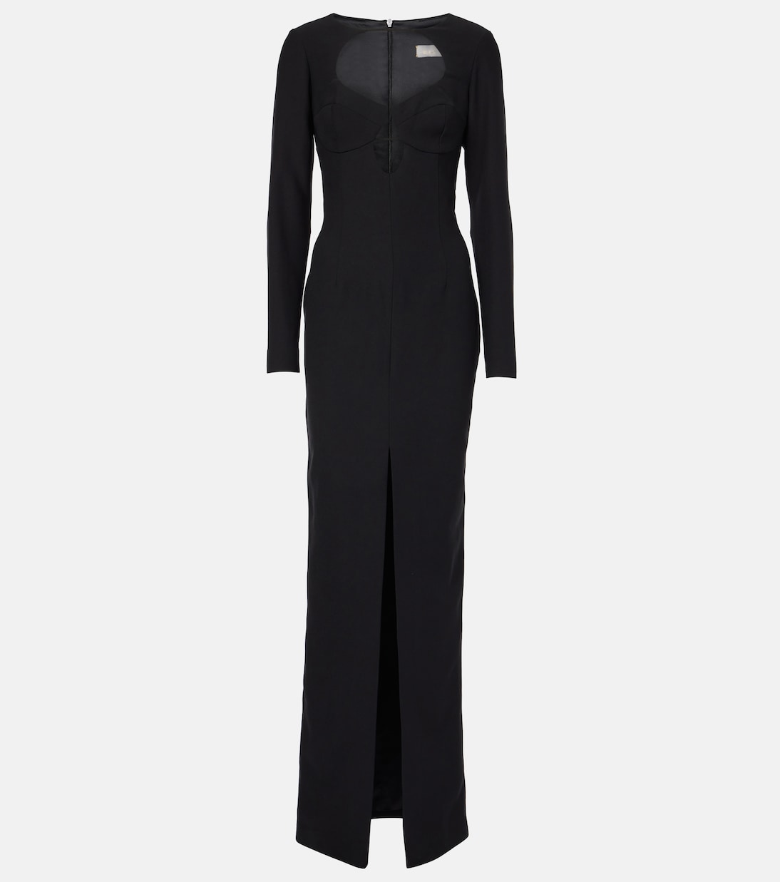 Платье макси из крепа с вырезом Rasario, черный
Платье макси из крепа с вырезом Rasario, черный