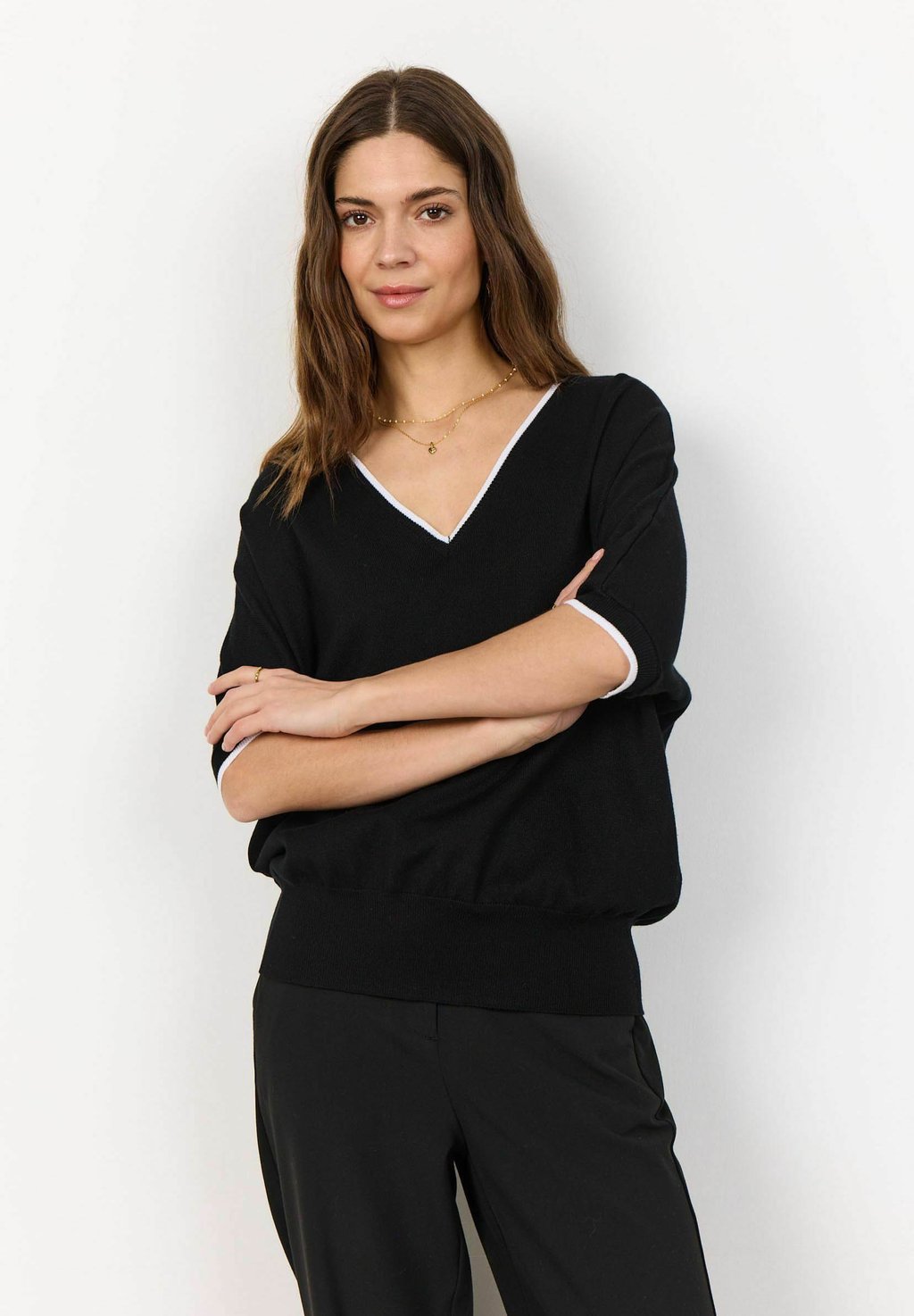 Базовая футболка SC-DOLLIE 786 Soyaconcept, черный
Базовая футболка SC-DOLLIE 786 Soyaconcept, черный