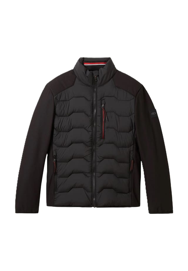 Стеганая куртка с воротником-стойкой Tom Tailor, черный
Стеганая куртка с воротником-стойкой Tom Tailor, черный