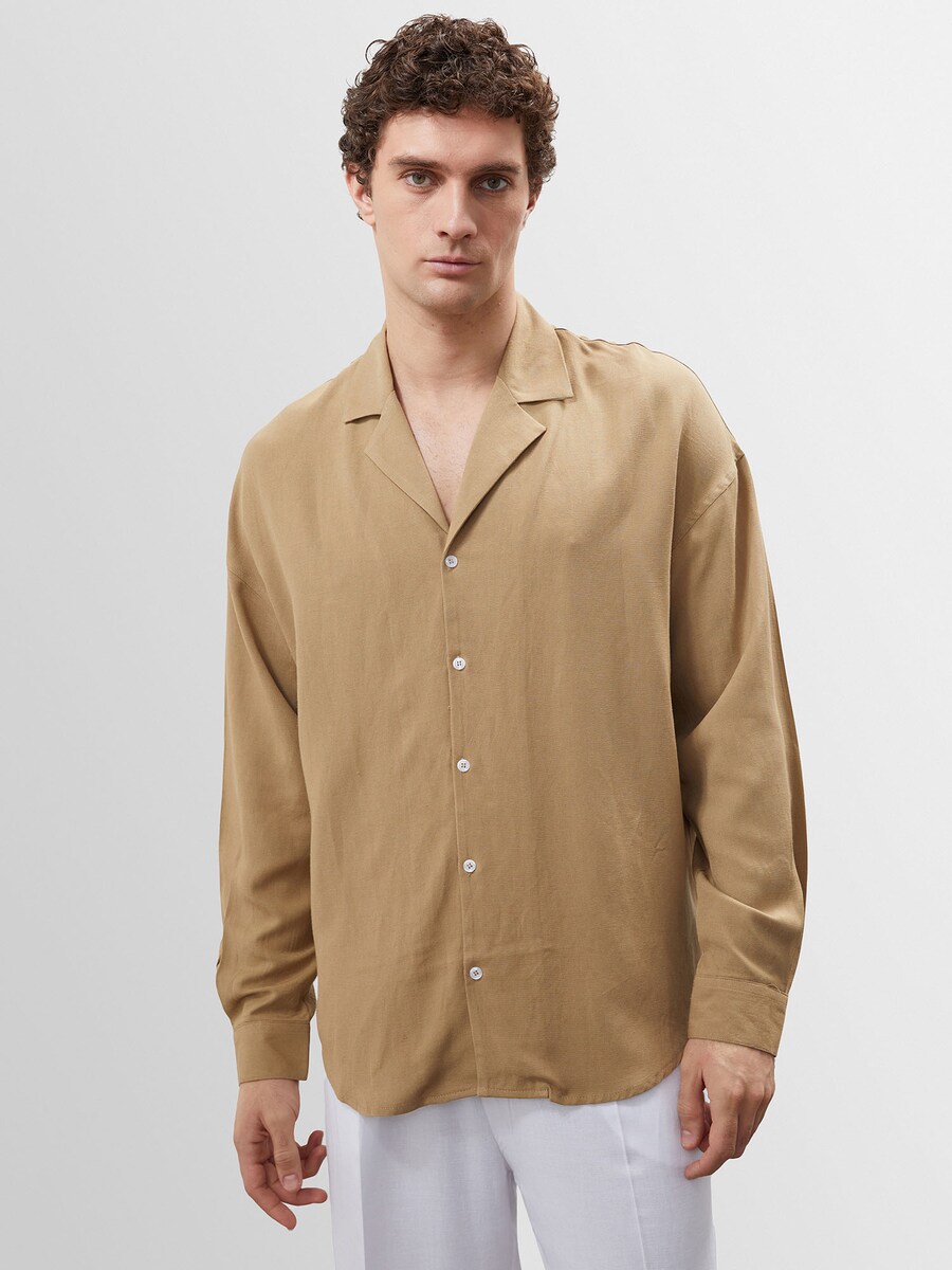 Рубашка на пуговицах классического кроя Antioch, бежевый
Рубашка на пуговицах классического кроя Antioch, бежевый