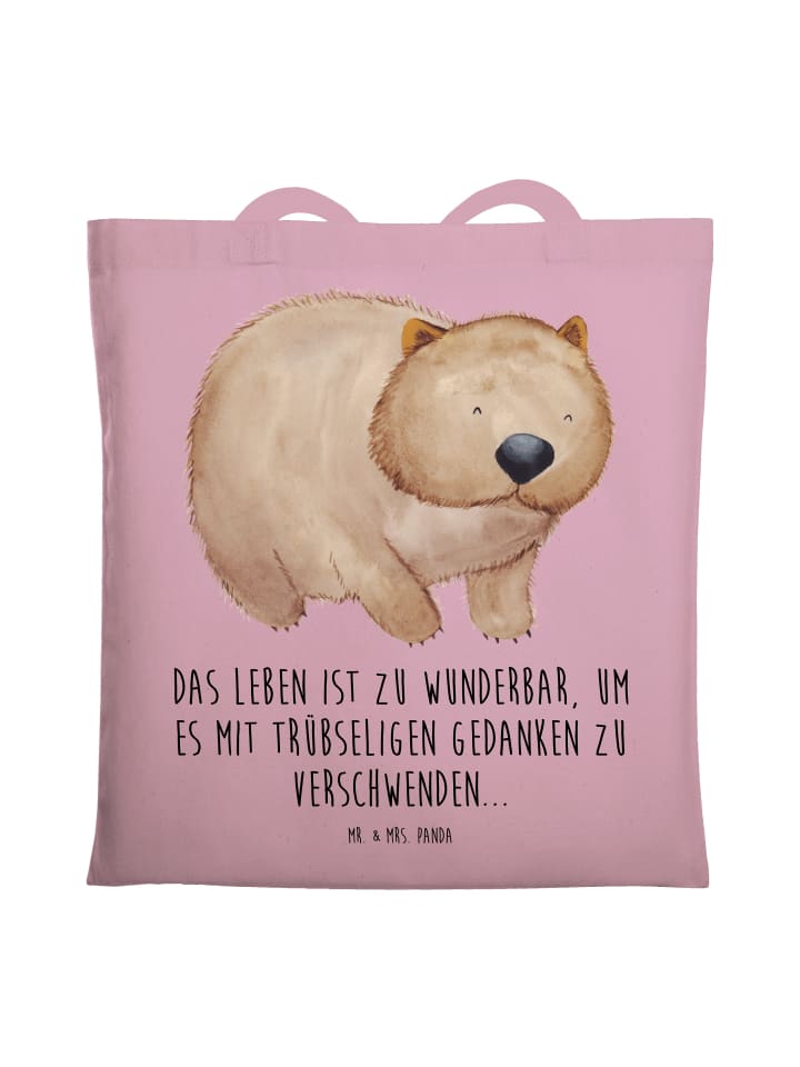 Сумка-шоппер с надписью Вомбат пастельно-розового цвета Mr. & Mrs. Panda
Сумка-шоппер с надписью Вомбат пастельно-розового цвета Mr. & Mrs. Panda