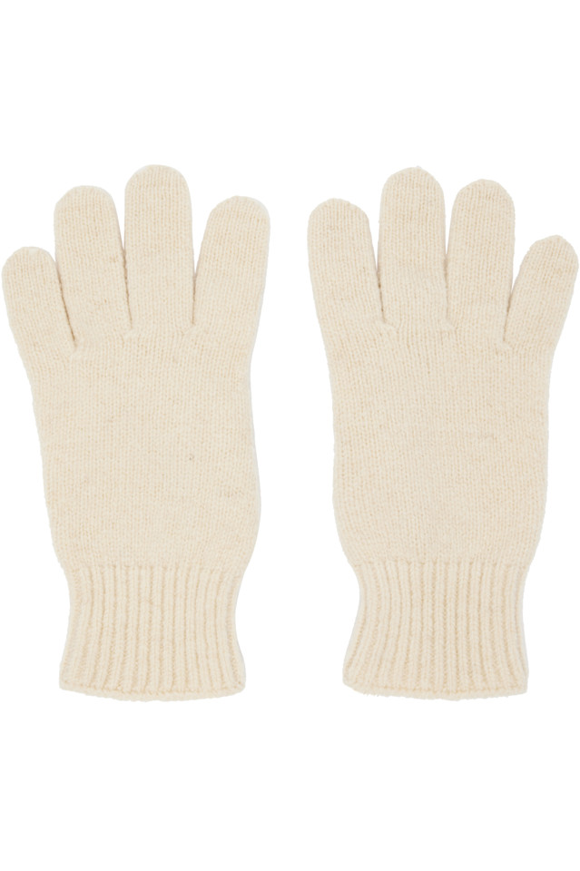 Baserange Перчатки в рубчик цвета слоновой кости
Baserange Перчатки в рубчик цвета слоновой кости