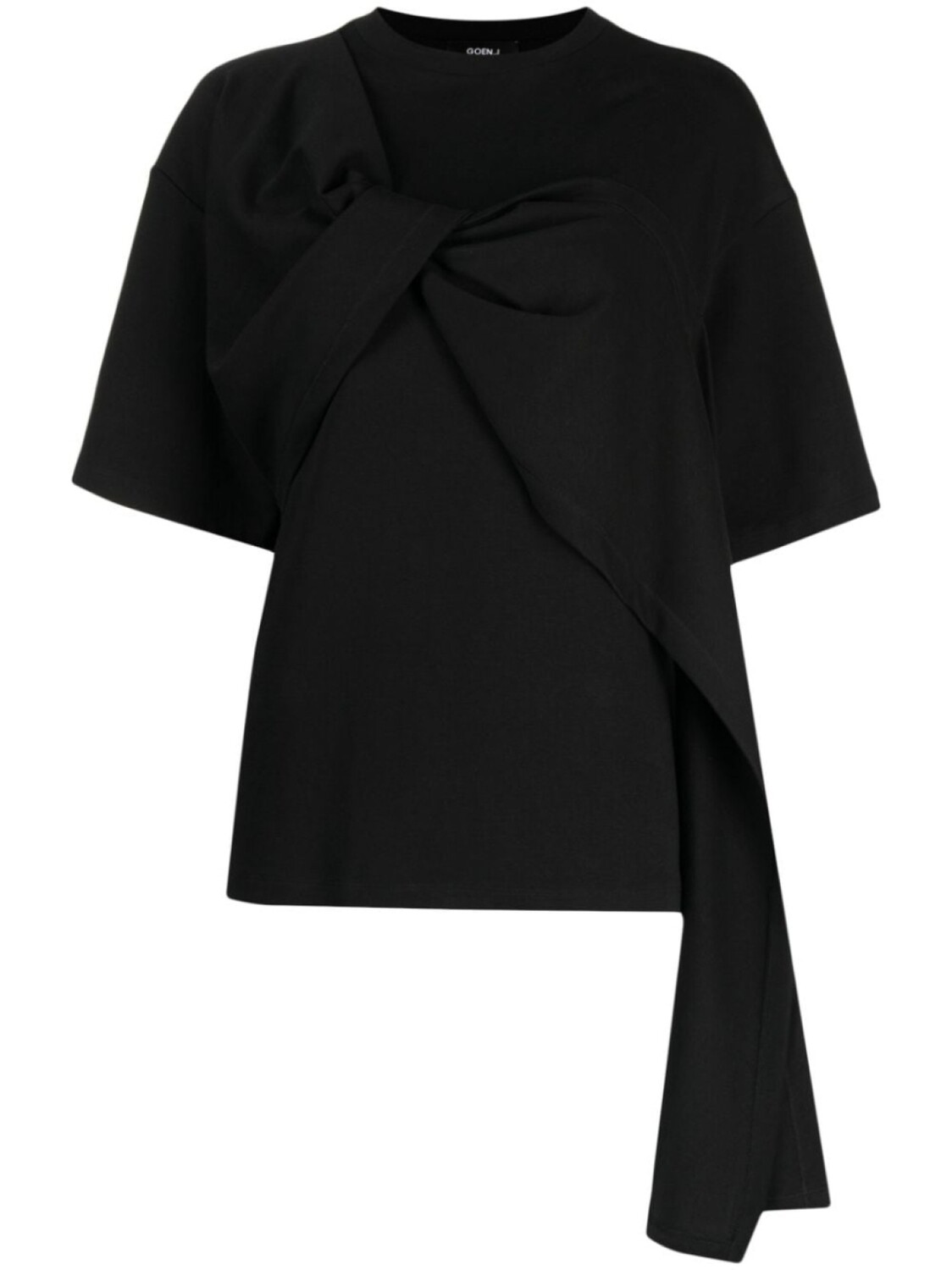 Футболка с драпировкой Goen.J, черный
Футболка с драпировкой Goen.J, черный