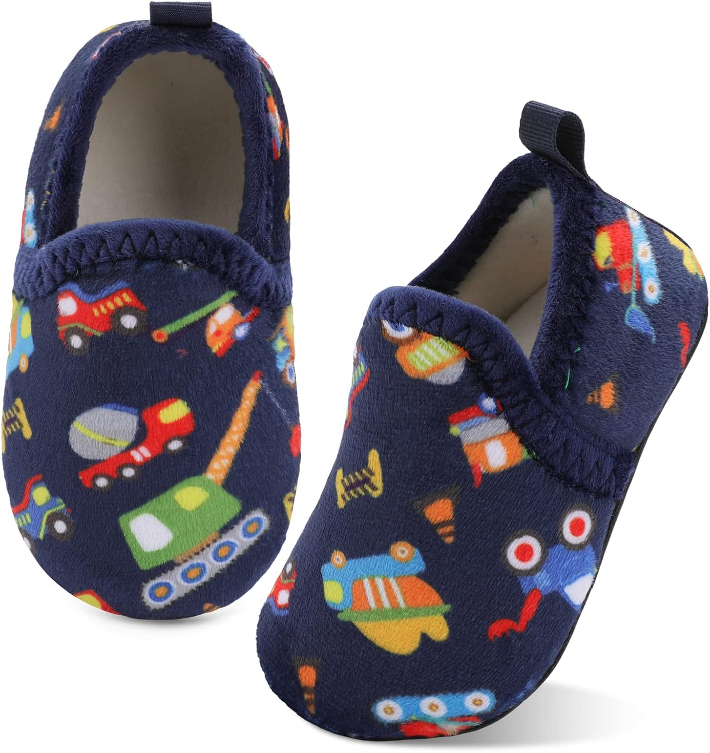 Домашние тапочки для детей XIHALOOK для мальчиков и девочек с микрофлисовой подкладкой, уютные, с подошвой против скольжения, темно-синий
Домашние тапочки для детей XIHALOOK для мальчиков и девочек с микрофлисовой подкладкой, уютные, с подошвой против скольжения, темно-синий
