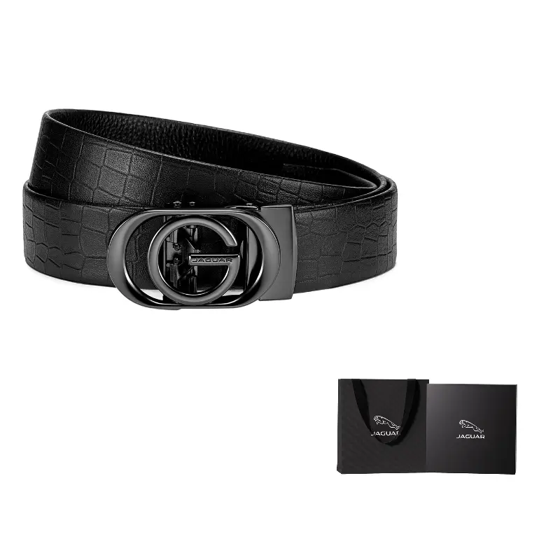 JAGUAR Мужской ремень из натуральной кожи черный шириной 3.4 см, Black
JAGUAR Мужской ремень из натуральной кожи черный шириной 3.4 см, Black