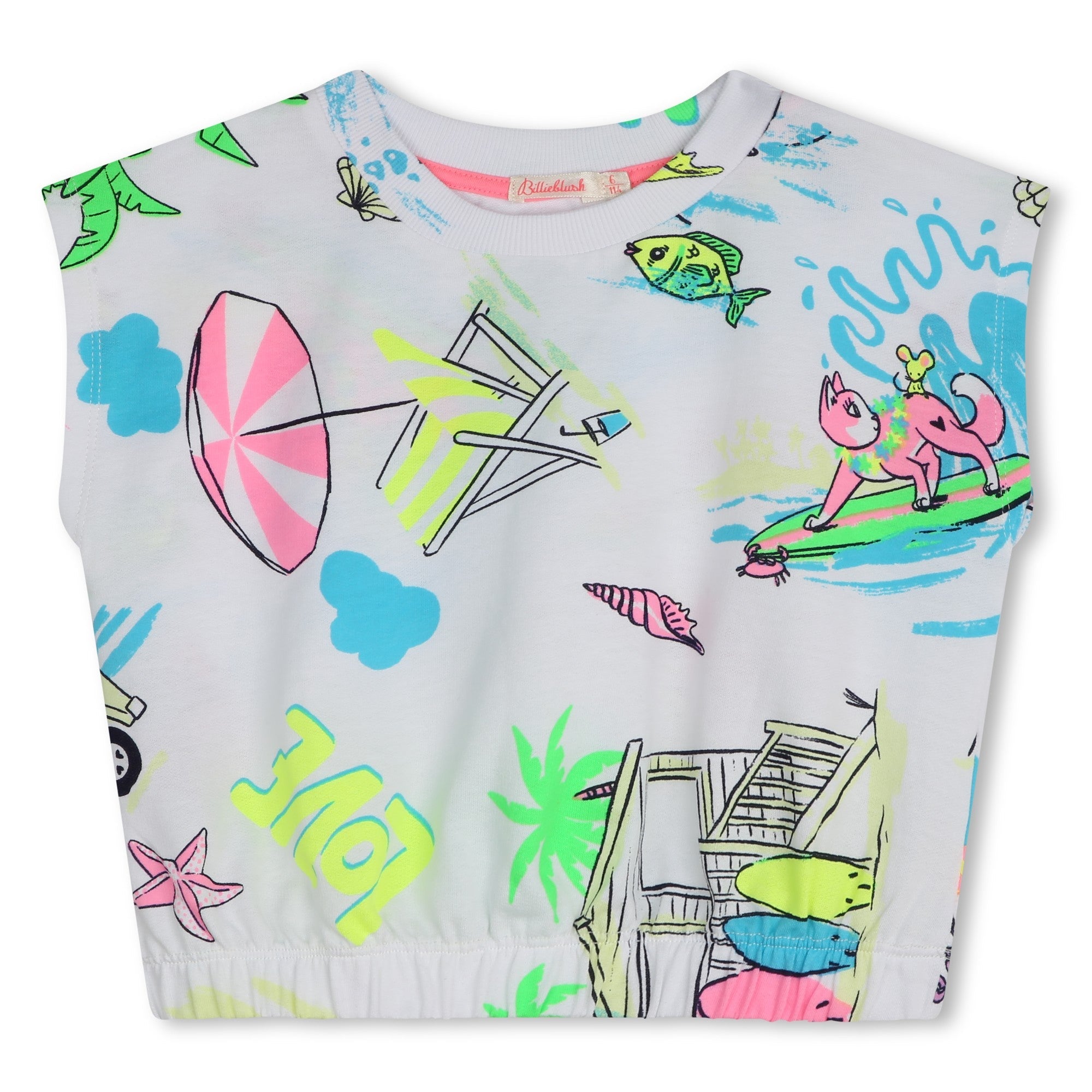 Белый свитер без рукавов Surf Billieblush
Белый свитер без рукавов Surf Billieblush