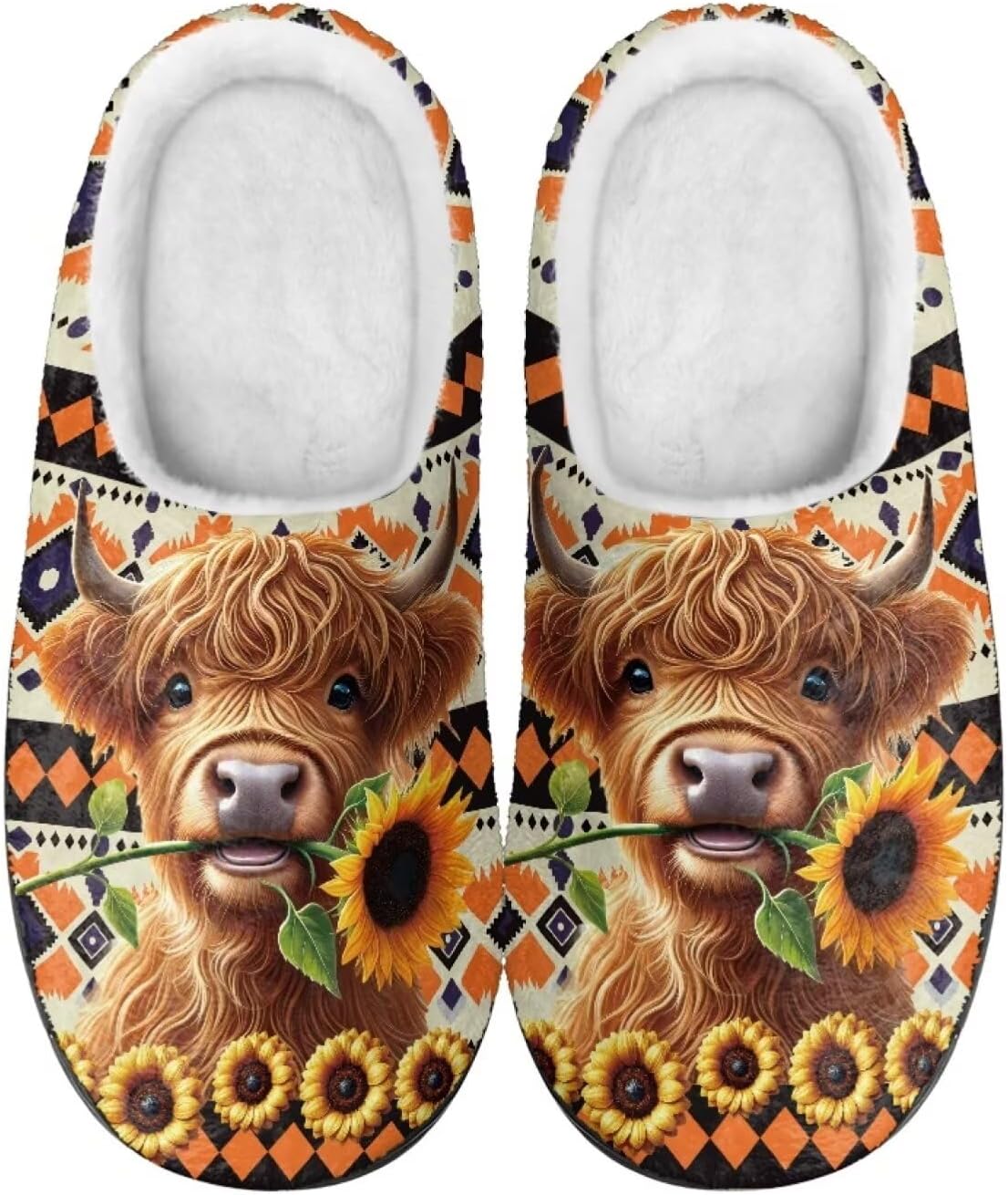 Домашние тапочки Binienty для женщин и мужчин, пушистые, для дома и улицы, удобные, с противоскользящей подошвой, Aztec Enthnic Cow
Домашние тапочки Binienty для женщин и мужчин, пушистые, для дома и улицы, удобные, с противоскользящей подошвой, Aztec Enthnic Cow