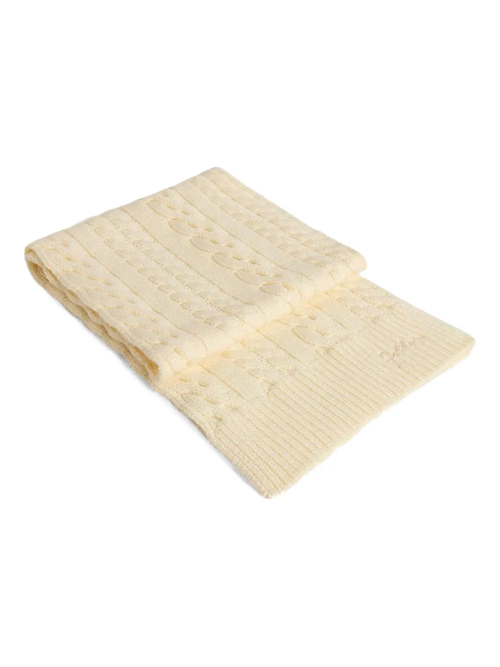 Вязаный шарф с косами Golden Goose, нейтральный
Вязаный шарф с косами Golden Goose, нейтральный