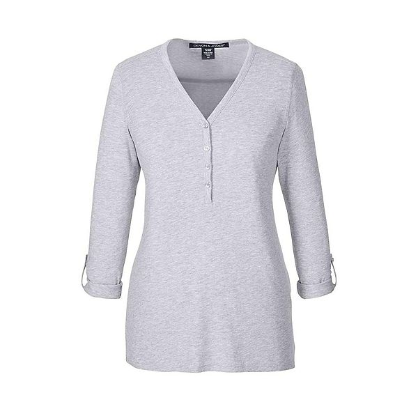 Женский трикотажный топ с Y-образной планкой и съемными рукавами Devon & Jones, Grey Heather
Женский трикотажный топ с Y-образной планкой и съемными рукавами Devon & Jones, Grey Heather