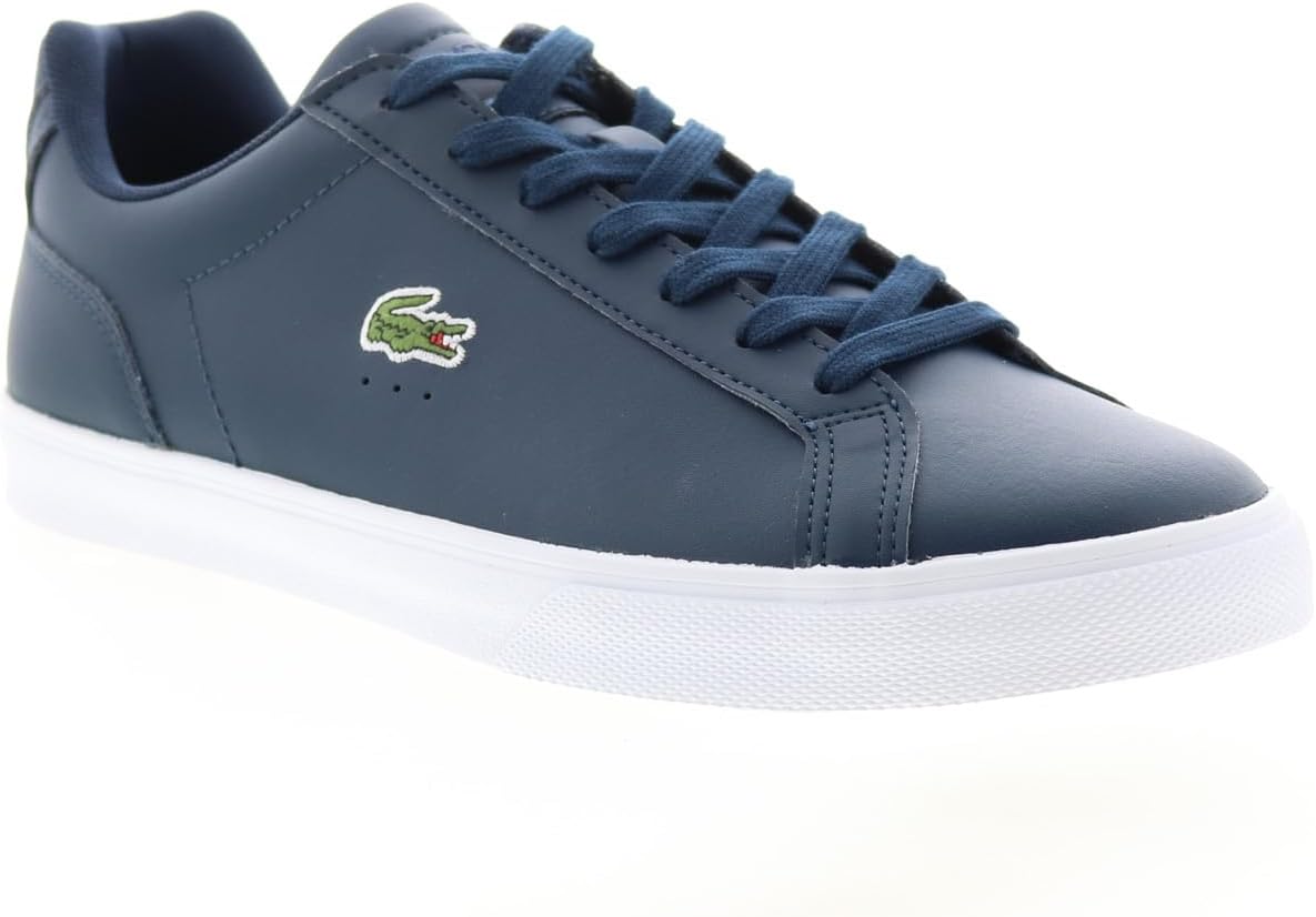 Мужские кожаные кроссовки Lacoste Lerond Pro, белый/синий/темно-синий
Мужские кожаные кроссовки Lacoste Lerond Pro, белый/синий/темно-синий