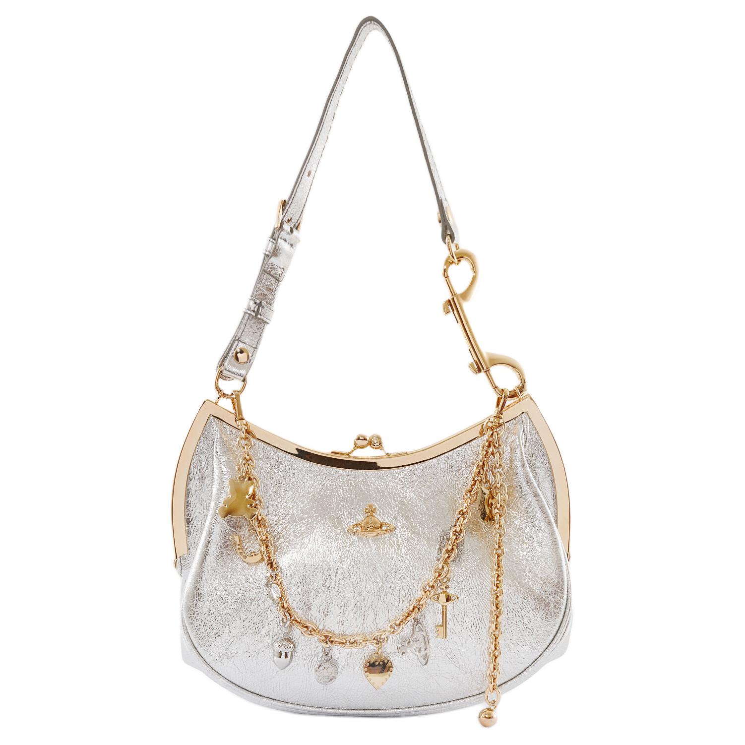 Vivienne Westwood Орбитальная бляшка Плечевая сумка
Vivienne Westwood Орбитальная бляшка Плечевая сумка