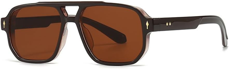 Женские солнцезащитные очки с градиентным переходом цвета, модные очки с заклепками, мужские солнцезащитные очки для вождения с защитой от УФ-излучения UV400 KTUCN, Brown Brown
Женские солнцезащитные очки с градиентным переходом цвета, модные очки с заклепками, мужские солнцезащитные очки для вождения с защитой от УФ-излучения UV400 KTUCN, Brown Brown