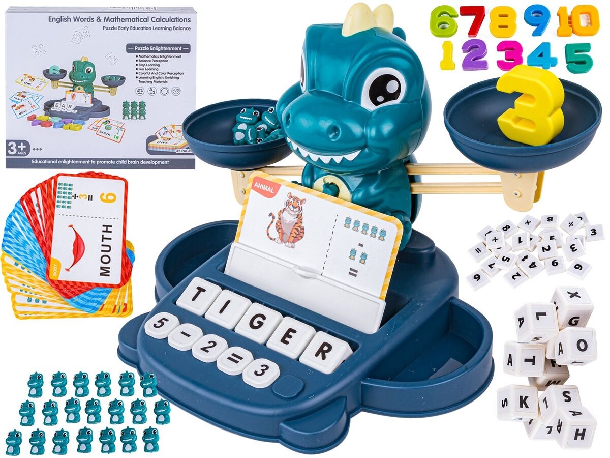 Весы 2в1, развивающая игра, Baby Box PakaNiemowlaka
Весы 2в1, развивающая игра, Baby Box PakaNiemowlaka