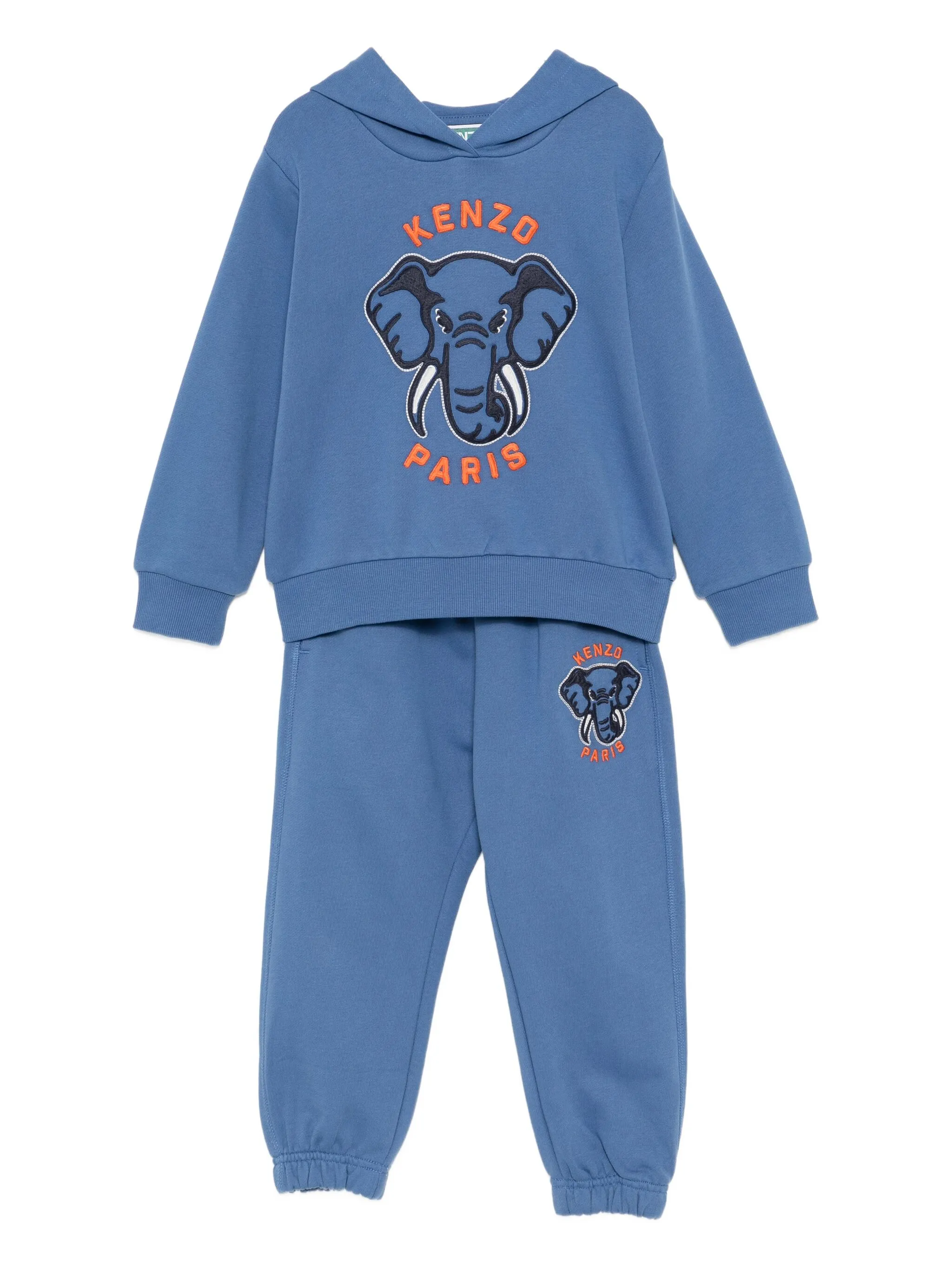 Спортивный костюм с вышитым логотипом Kenzo Kids, синий
Спортивный костюм с вышитым логотипом Kenzo Kids, синий