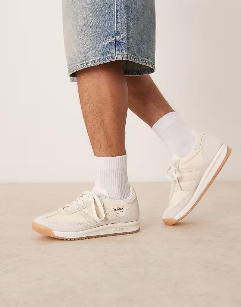 Кроссовки Adidas Originals SL 72 RS белого и кремового цветов
Кроссовки Adidas Originals SL 72 RS белого и кремового цветов