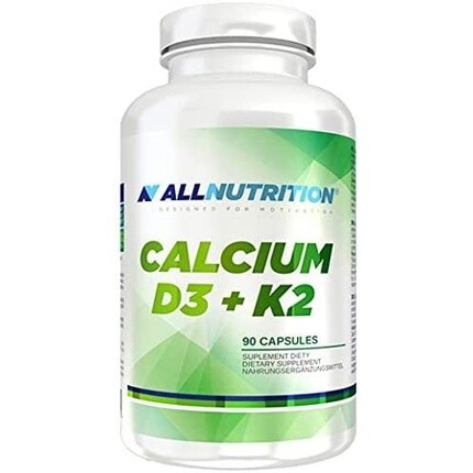 Кальций D3 Plus K2 90 капсул по 1 кг, Allnutrition
Кальций D3 Plus K2 90 капсул по 1 кг, Allnutrition