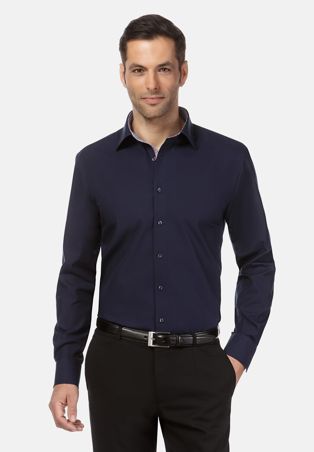 Рубашка Vincenzo Boretti gerader Schnitt, темно синий
Рубашка Vincenzo Boretti gerader Schnitt, темно синий