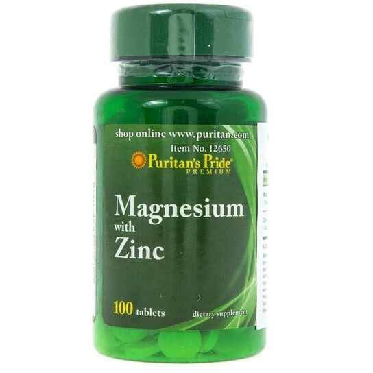 Биологически активная добавка Магний с цинком Puritan's Pride, 100 таблеток
Биологически активная добавка Магний с цинком Puritan's Pride, 100 таблеток