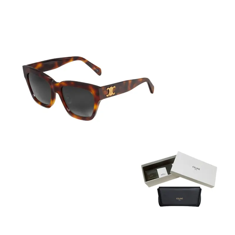 CELINE Триумф 09 Солнцезащитные очки из ацетата, Brown
CELINE Триумф 09 Солнцезащитные очки из ацетата, Brown