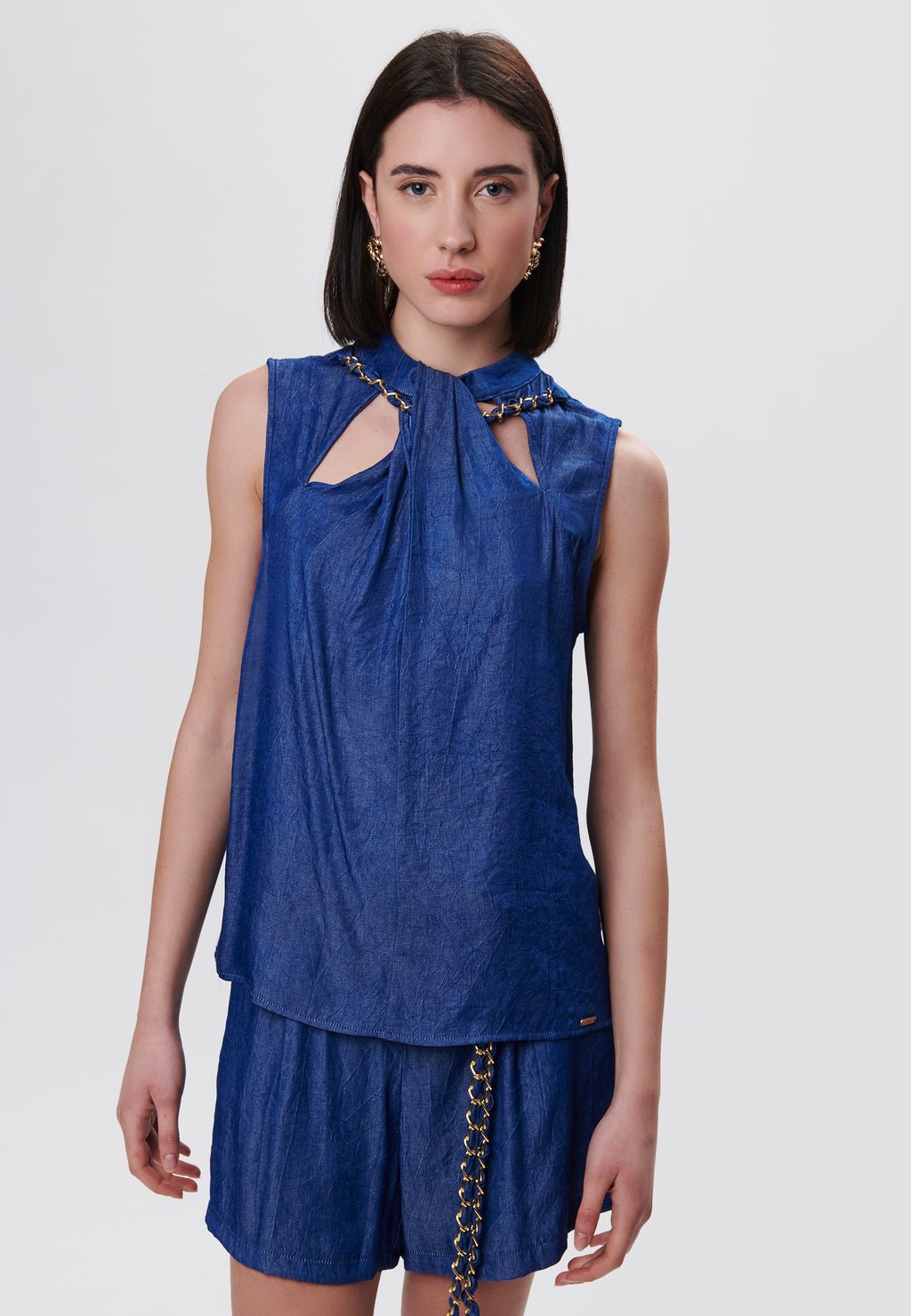 Топ CUT-OUT - Blouse INFLUENCER, цвет Blue Denim
Топ CUT-OUT - Blouse INFLUENCER, цвет Blue Denim