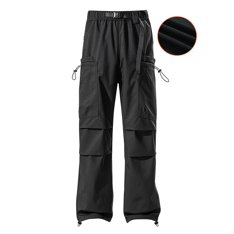 Грузовые штаны унисекс GSUE, черный
Грузовые штаны унисекс GSUE, черный