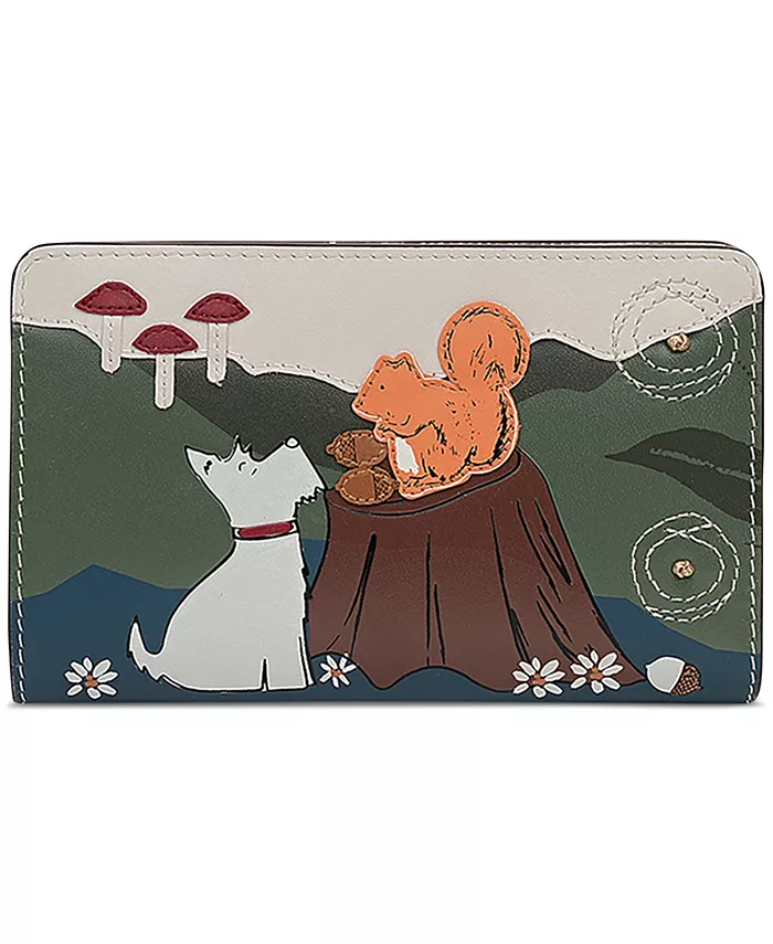 Кожаный кошелек Woodland Wander с двумя отделениями Radley London, белый
Кожаный кошелек Woodland Wander с двумя отделениями Radley London, белый