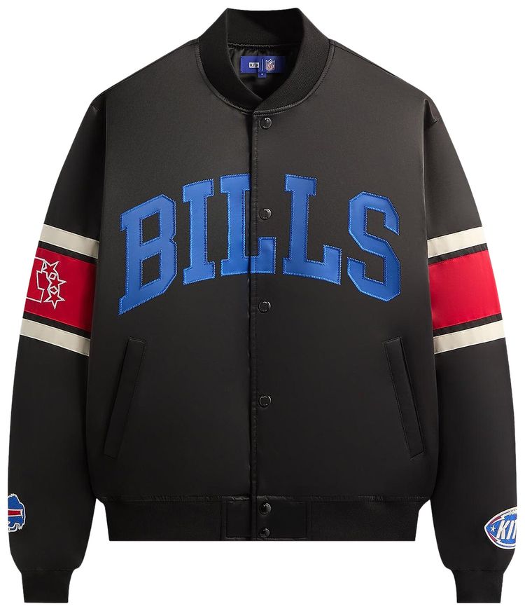 Атласная куртка-бомбер Kith For The NFL Buffalo Bills, черный
Атласная куртка-бомбер Kith For The NFL Buffalo Bills, черный