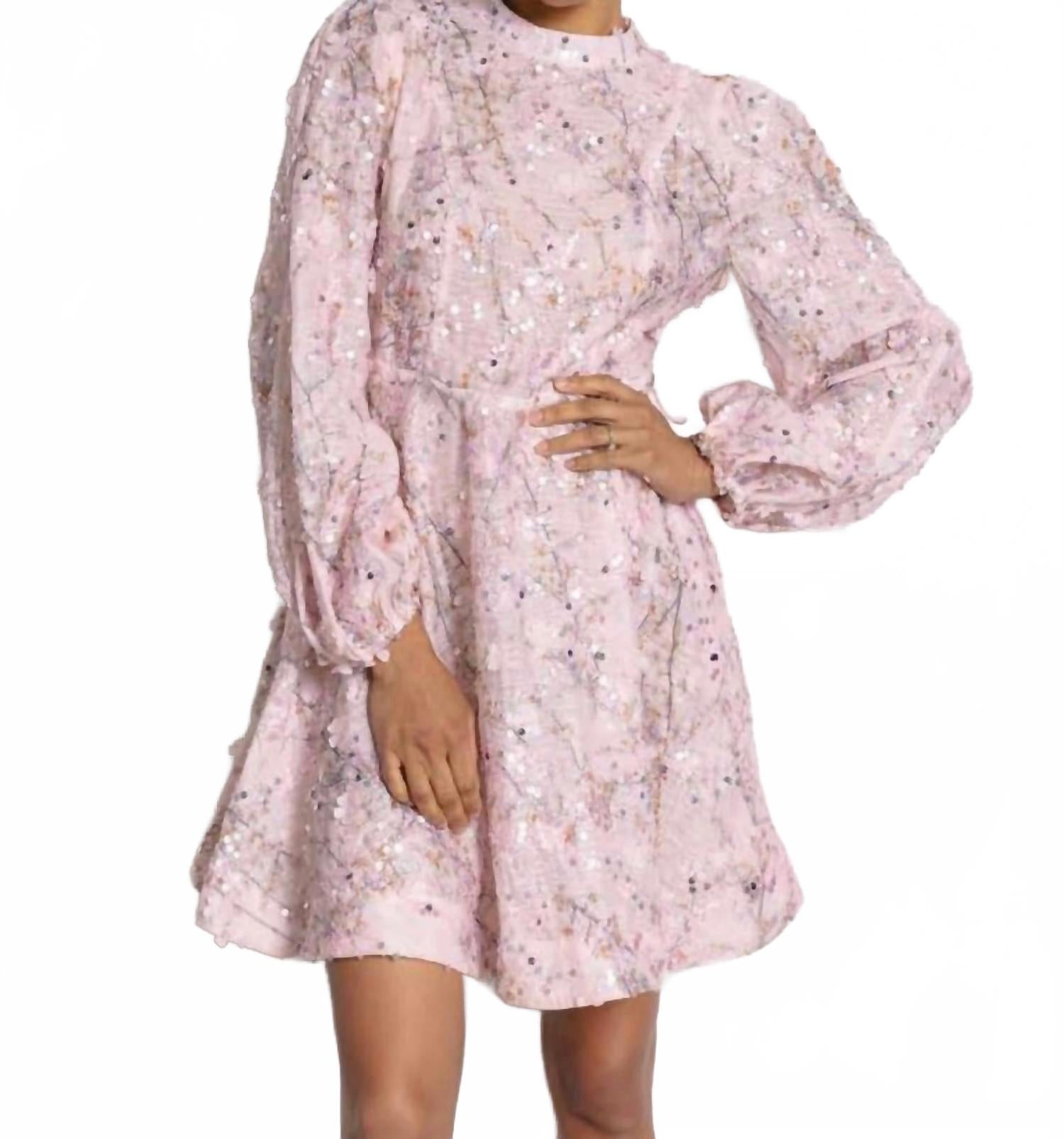 Розовое мини-платье Amalia с длинными рукавами Dream Catcher
Розовое мини-платье Amalia с длинными рукавами Dream Catcher