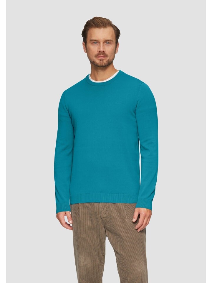 Пуловер s.Oliver Strickpullover langarm, бирюзовый
Пуловер s.Oliver Strickpullover langarm, бирюзовый
