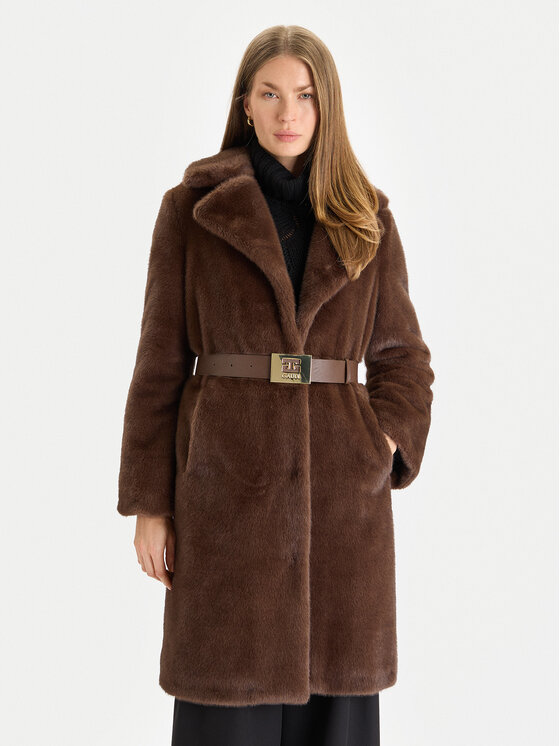 Меховое пальто regular fit 521FD39003 Gaudi, коричневый
Меховое пальто regular fit 521FD39003 Gaudi, коричневый