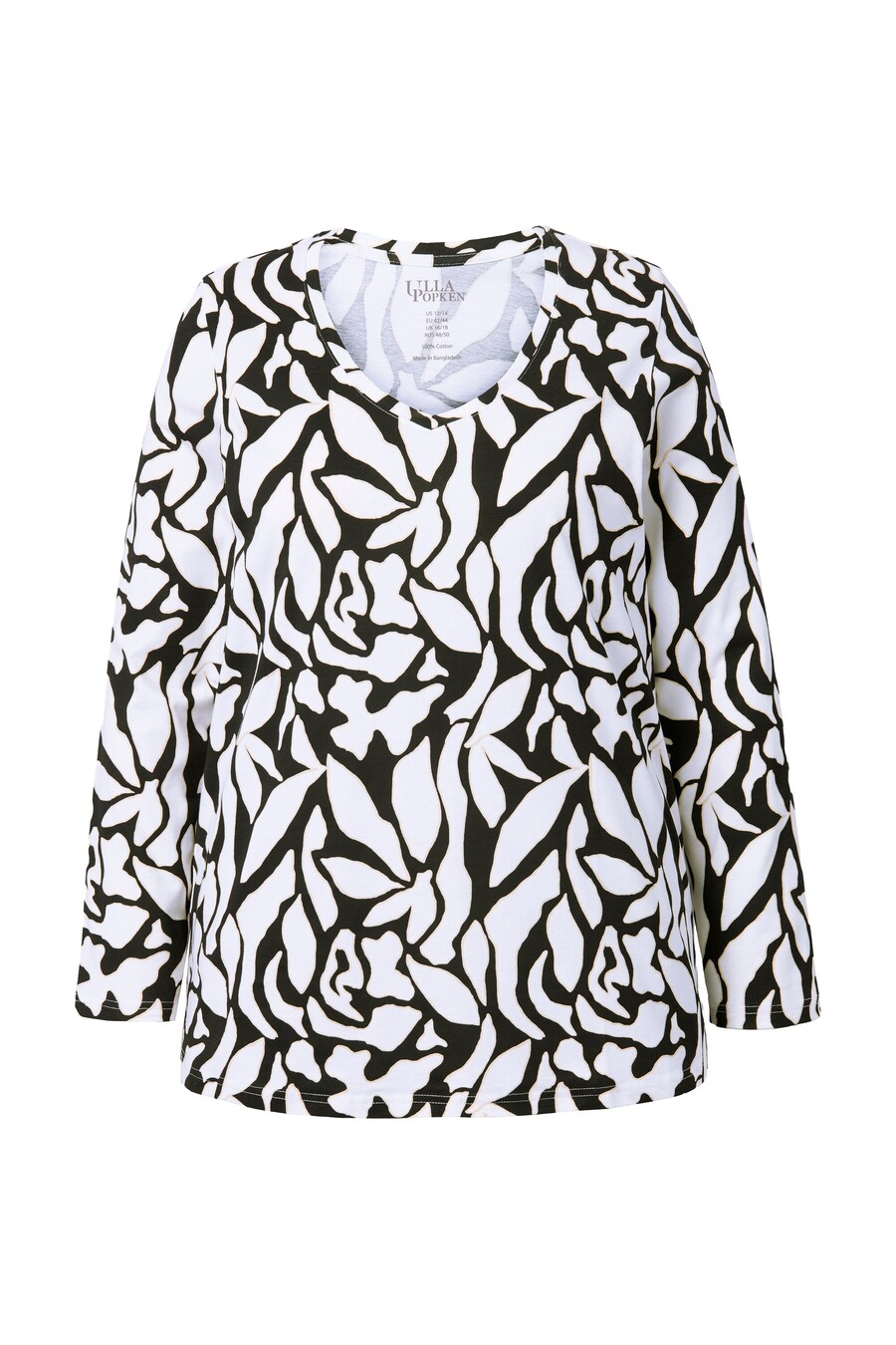 Рубашка Ulla Popken, черный
Рубашка Ulla Popken, черный