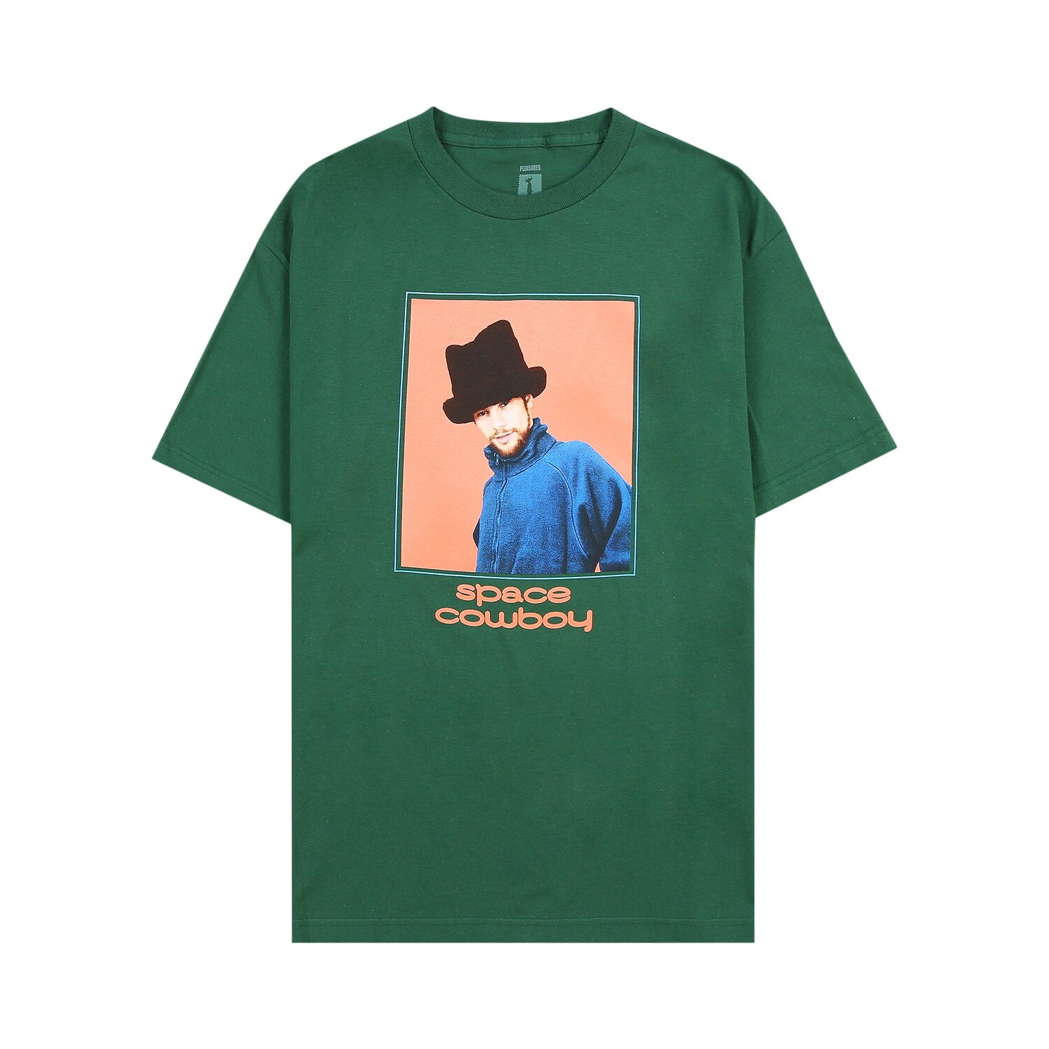 Футболка Pleasures Space Cowboy Зеленый охотник
Футболка Pleasures Space Cowboy Зеленый охотник